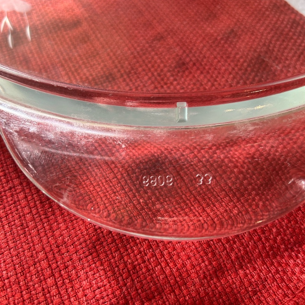 Vintage Simax 3 quart floral etched crystal casserole dish with lid! - Picture 5 of 7